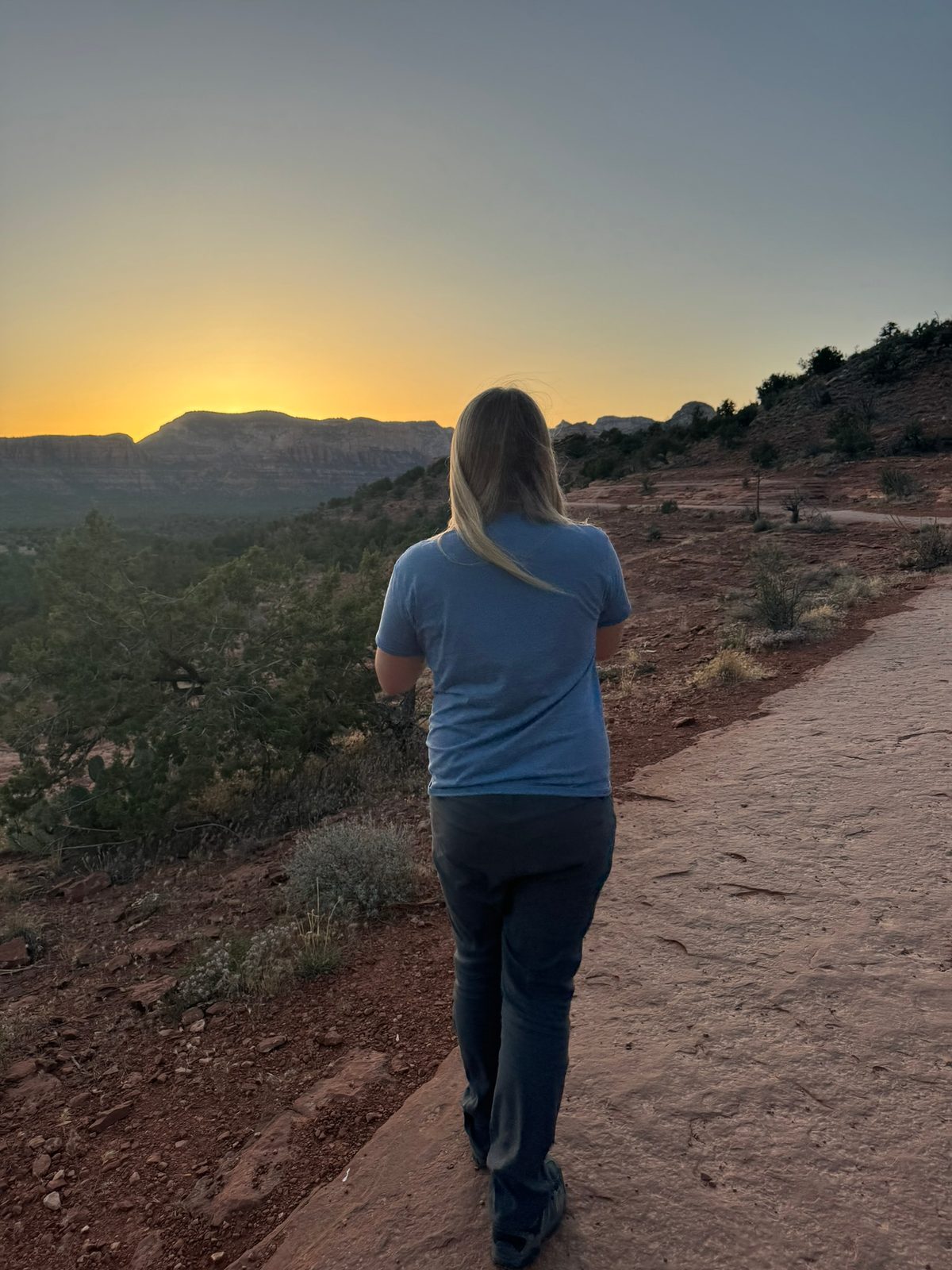 Sedona with Teddy